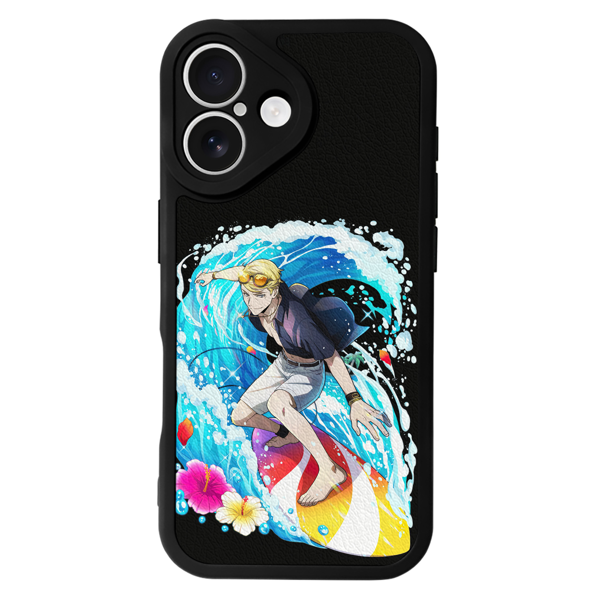 （画像用） 文豪ストレイドッグス Bungo Stray Dogs 【iPhone 16シリーズ対応】シリコンスマホケース（レザー調） 材質：シリコン